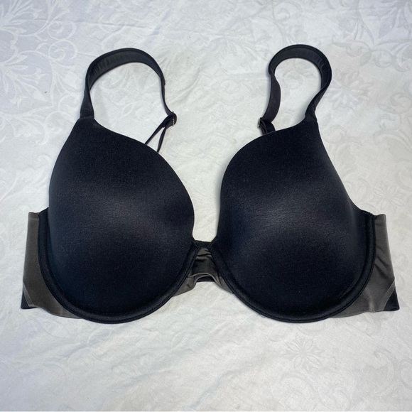 Like New Spanx Pillow Cup Side & Back Smoothing T Shirt Underwire Bra 34D - Picture 2 of 10